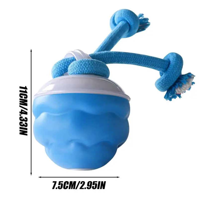 Moving Ball For Dogs Touch Motion Activated Rolling Toy USB Rechargeable Squeaky Rolling Balls Smart Interactive Toy For