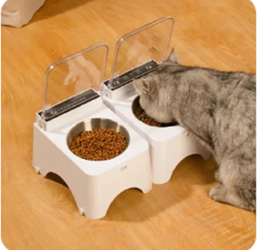 Smart Cat Bowl Intelligent Lid Opening Pet Bowl Infrared Sensor Cat Dog Food Feeder Anti-mouse Pet Food Dispenser Cats Supplies