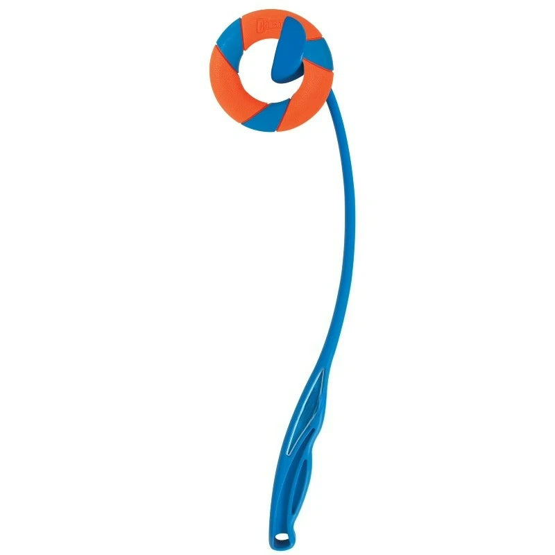 Classic 26M Dog Ball Launcher Fetch Toy For Dogs, 26" Handle, Compatible With Medium 2.5" Ball (Included), For Breeds 20 to 60 lb, Assorted